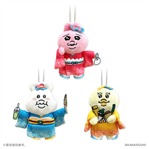 KAWAISOUNI! in KYOTO　絨毛娃娃吊飾