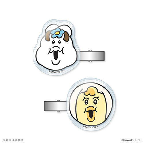 KAWAISOUNI! in KYOTO　瀏海夾(一組兩個)